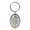 St. Michael Revolving Key Ring