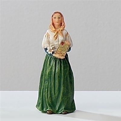 3.5" ST. DYMPHNA FIGURE