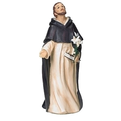 3.5" ST. DOMINIC STATUE
