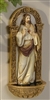 7.25"SACRED HEART O/JESUS FONTJOSEPH STUDIO