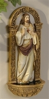 7.25"SACRED HEART O/JESUS FONTJOSEPH STUDIO