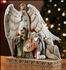 8" Nativity with Angel Figurine