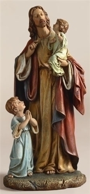 10" JESUS WITH CHILDREN, JOSEPH'S STUDIO