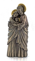 Holy Family Standing Cold Cast Bronze 10"