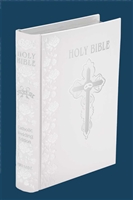 Fireside Catholic Wedding Bible, White Bonded Leather