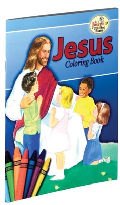 Coloring Book About Jesus