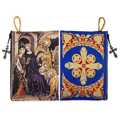 Nativity Tapestry Icon Pouch