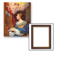 Saint Cecilia 8x10 Framed Print