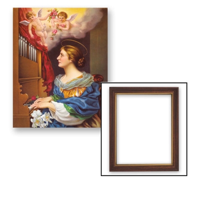 Saint Cecilia 8x10 Framed Print