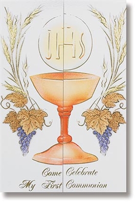 Chalice & Grapes Invitation