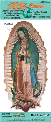 Our Lady of Guadalupe Decal