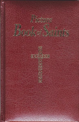 Picture Book of Saints, Bonded Burgundy Leather by Rev. L.G. Lovasik