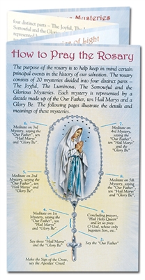 How to Pray the Rosary Folding Pamplet