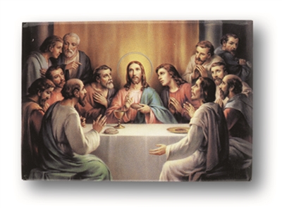 Last Supper Magnetic Plaque- 2x3