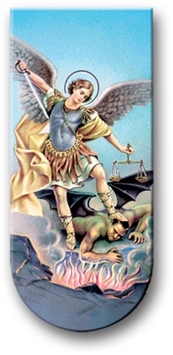 St. Michael 3in Magnetic Bookmark w/Prayer