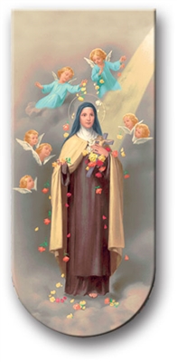 St. Therese 3in Magnetic Bookmark w/Prayer