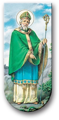 St. Patrick 3in Magnetic Bookmark w/Prayer
