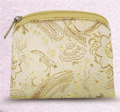 Gold Brocade Anti-Tarnish Lining, 3.25x3.75