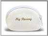White Neoprene Rosary Pouch