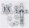 All Miraculous Medal Beads w/Enameled Ave Maria