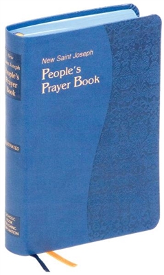 People's Prayer Book by Rev. Francis Evans- Blue Imitation Leather