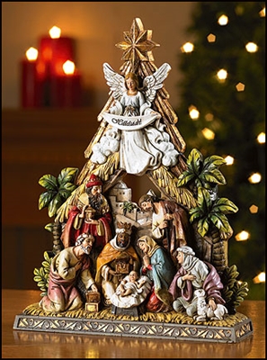 Nativity Figurine 10.5 in