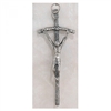 5" Metal Papal Crucifix, boxed