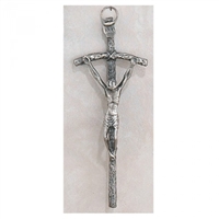 5" Metal Papal Crucifix, boxed