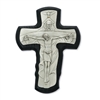 5.5 in Black Trinity Crucifix