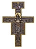 10" San Damian Crucifix, Cold-Cast Bronze