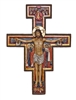 San Damian Crucifix, Fully Painted Color, 10"