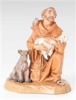 5" St. Francis Nativity Figure, Fontanini