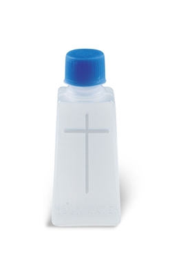 1oz. Cross Design Holy Water Bottle-Plastic