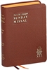 St. Joseph Sunday Missal, Brown, Flexible