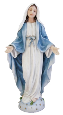 8" Our Lady of Grace, fully hand-painted