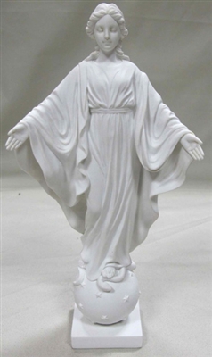 9" Our Lady of the Smiles Statue