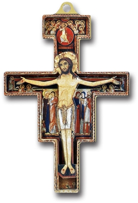 3-D San Damiano Cross 3.5 in.