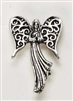 ANGEL ON MY SHOULDER PIN, .75"