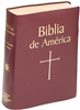 Biblia de America (Spanish Bible), Burgundy Imitation Leather