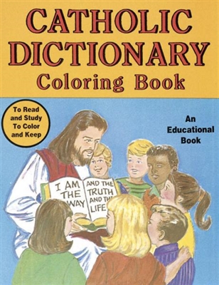 Catholic Dictionary Coloring Book