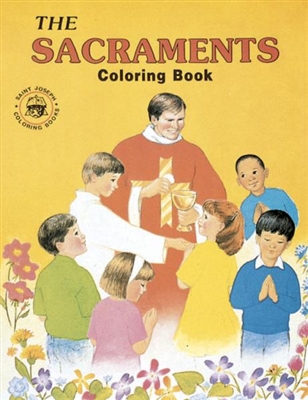 Coloring Book About The Sacraments