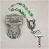 GUARDIAN ANGEL AUTO ROSARY AND VISOR CLIP