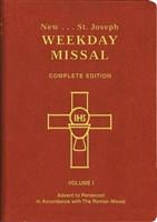 St. Joseph Weekday Missal, Vol. I, Advent to Pentecost, Brown