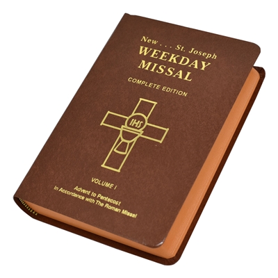 St. Joseph Weekday Missal, Vol. I, Advent to Pentecost, Brown