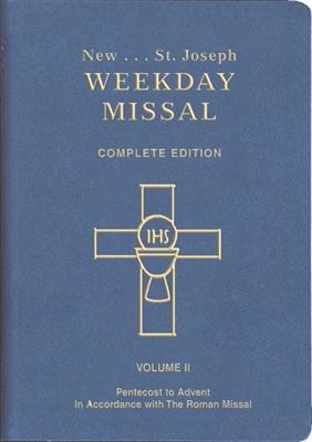 St. Joseph Weekday Missal, Vol. II, Pentecost to Advent, Blue