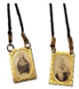 Gold Metal Petina Scapular