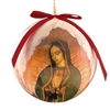 Our Lady of Guadalupe Ornament, Decoupage