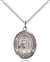 St. Kateri Tekakwitha Medal<br/>8438 Oval, Sterling Silver