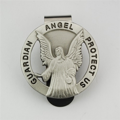 ROUND GUARDIAN ANGEL VISOR CLIP