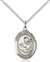 St. Thomas Aquinas Medal<br/>8108 Oval, Sterling Silver